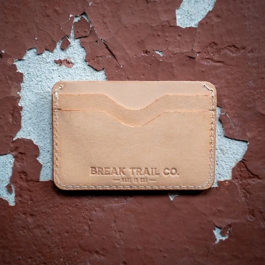 Derby Card Wallet - Natural