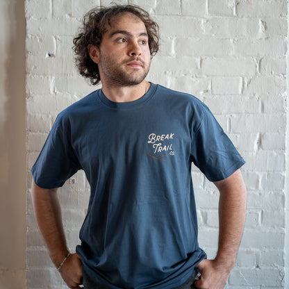 Camp Kit Tee - Dusty Blue