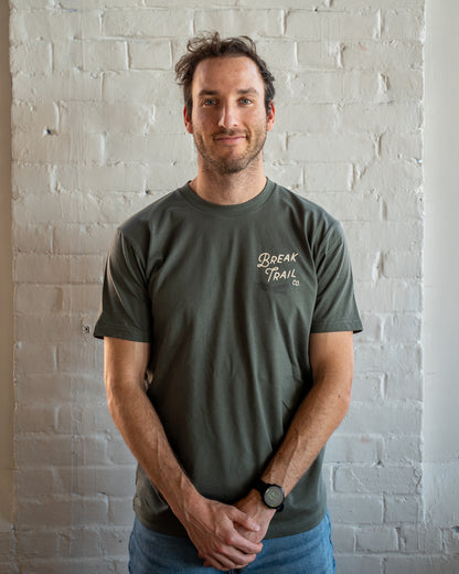 Camp Kit Tee - Dusty Blue